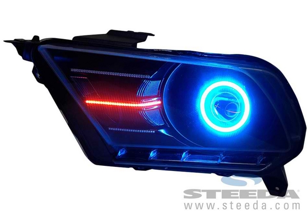 Headlights LED Halo (10-12)